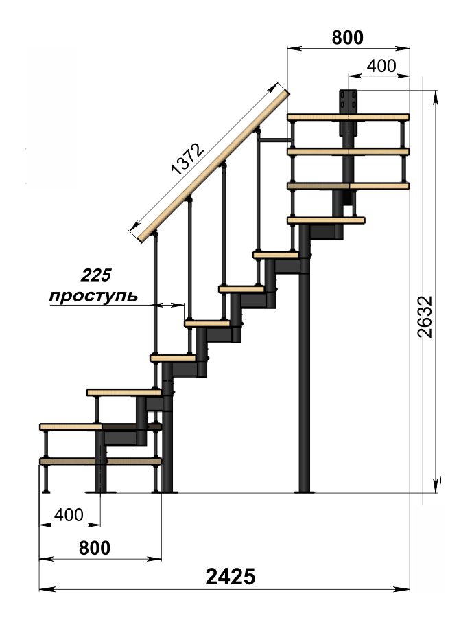 Вид сбоку